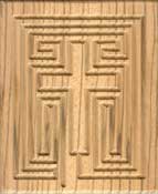 Zebra Wood Finger Labyrinth